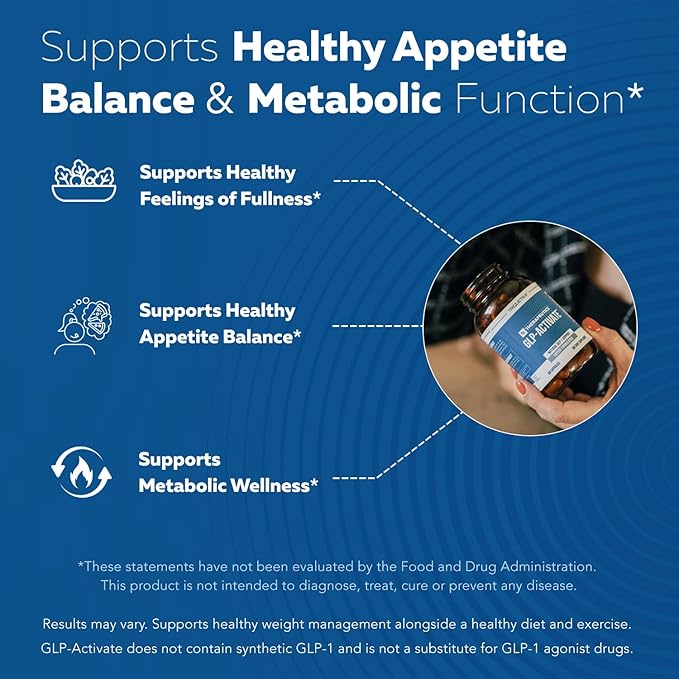 Suplemento dietético para apoyar el metabolismo y controlar el apetito