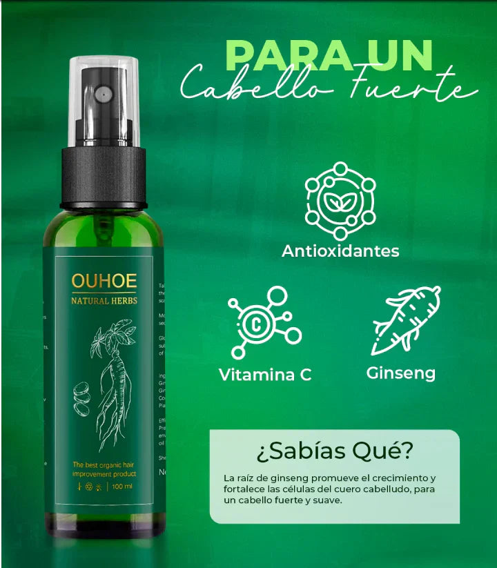 OUHOE | Elixir de Crecimiento y Reparación Capilar