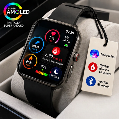 ¡Súper Promoción! Smartwatch CASIO® con Medidor de Glucosa y Otras Funciones Inteligentes